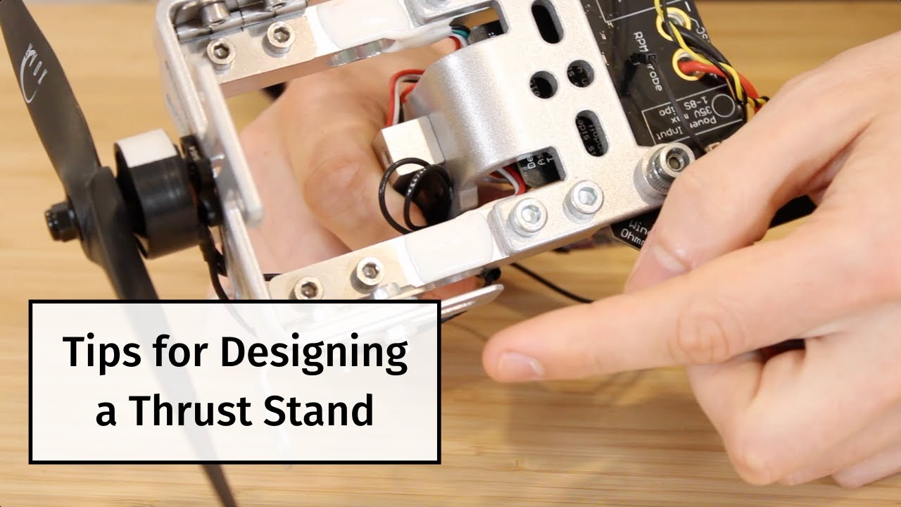 How to Build a Thrust Stand - Bearings and Hinges