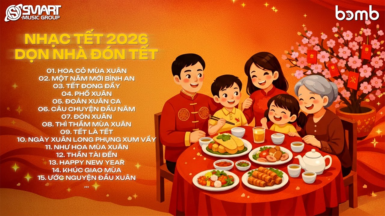 NHẠC TẾT REMIX EDM MỚI NHẤT 2026 🎉 DỌN NHÀ ĐÓN TẾT, NGHE LÀ THẤY TẾT 2026 🎉 NHẠC XUÂN HAY NHẤT 2026