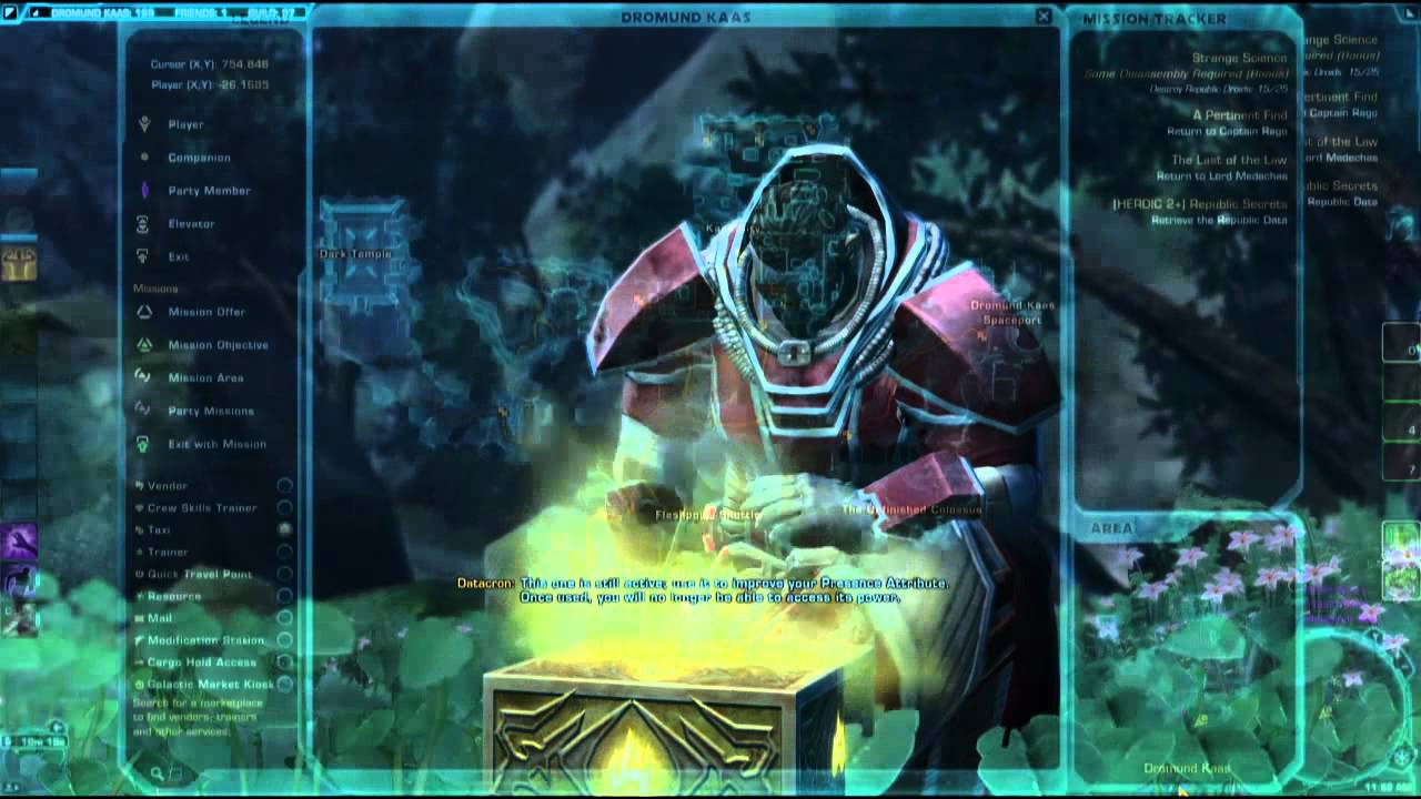 AH Guide: Star Wars: The Old Republic - Hidden Holocrons Part 1 (Empire Planets!) | Rooster Teeth