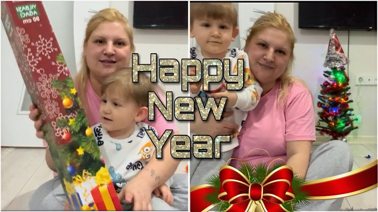 Oğlumla yılbaşı ağacı süsledik 🥳
