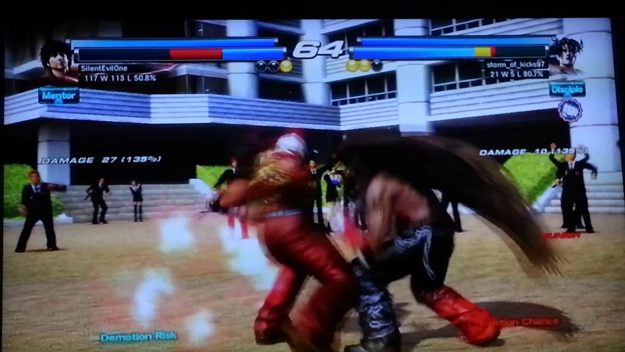 TTT2: storm_of_kicks97 Devil Jin/Heihachi Vs Devil Jin, Miguel/Lars, Lars/Kazuya, F.Law/Law