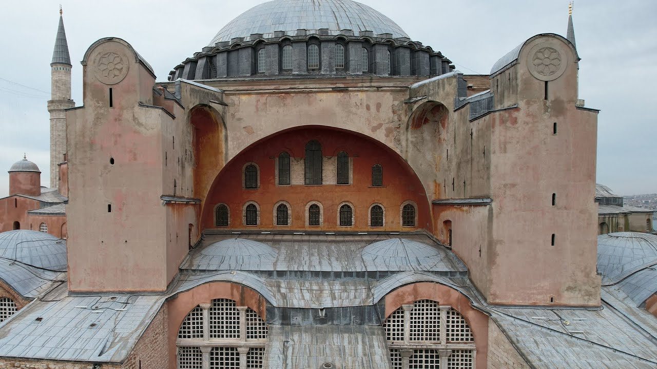 Ayasofya Camii'nde restorasyon; Depreme karşı 2. Bayezid Minaresi'nde çalışmalar başlıyor
