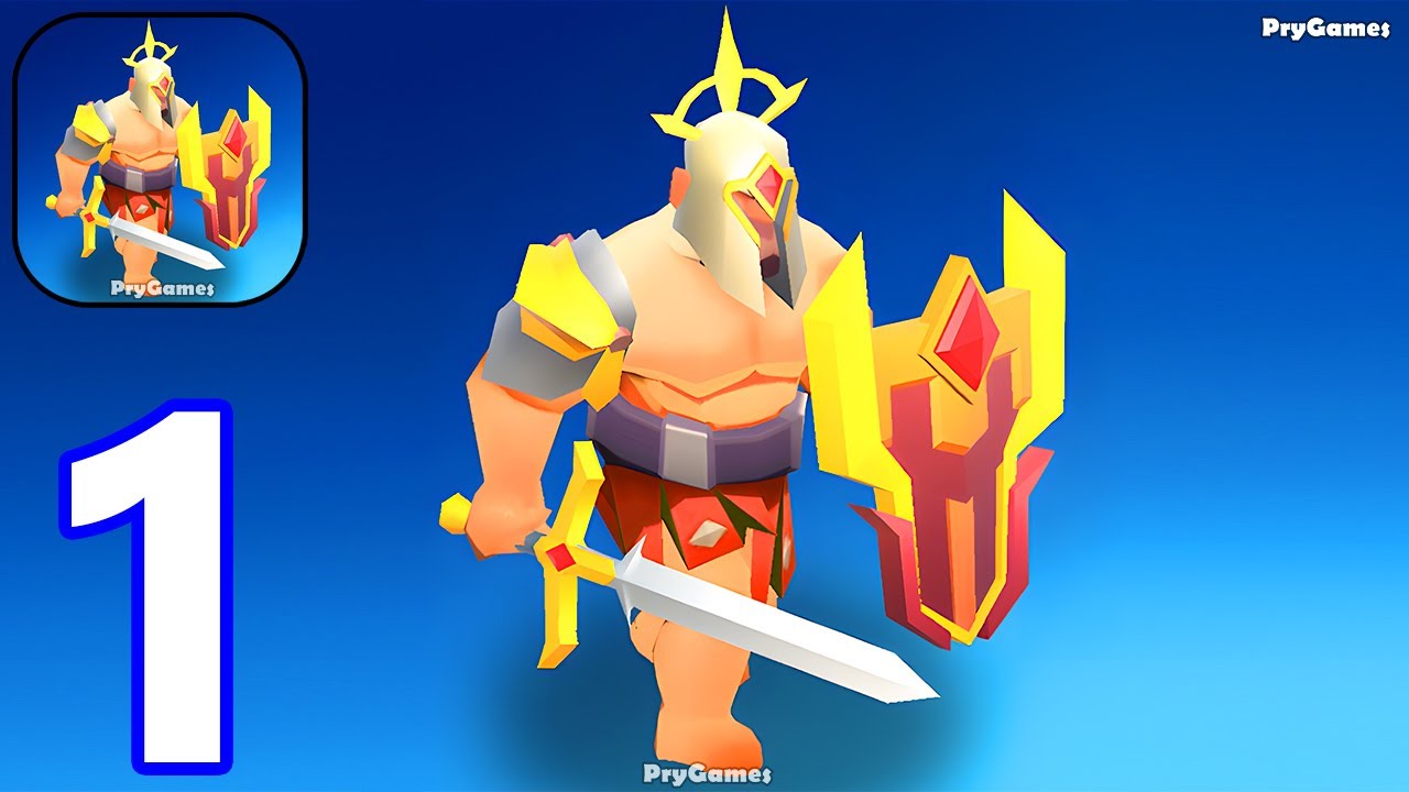 Idle Gladiator Arena - Gameplay Walkthrough Part 1 Gladiator Arena Idle Fight (Android,iOS)