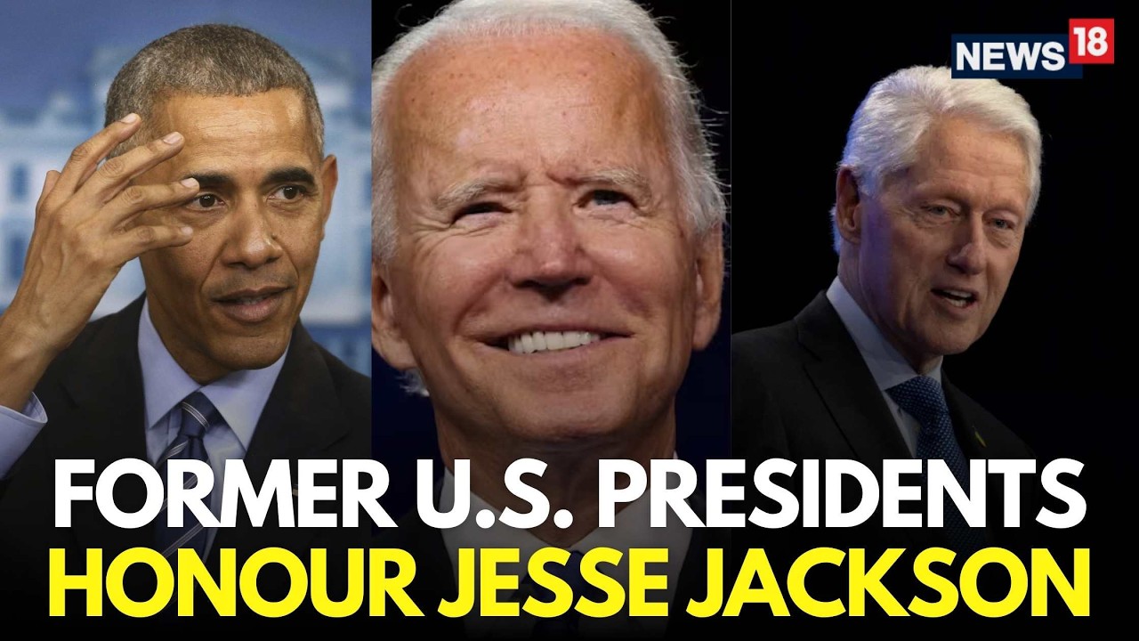 Jesse Jackson Funeral LIVE | Former US President Honours Jackson | Obama | Clinton | Biden | N18G