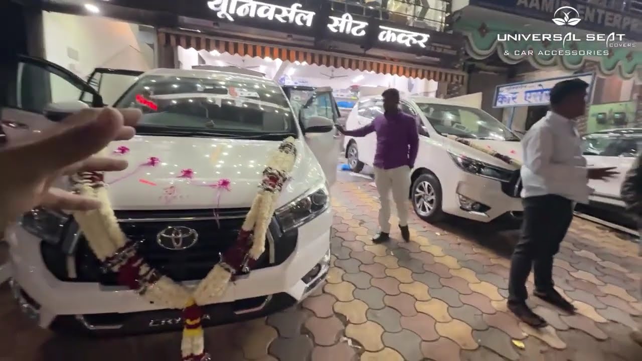 Brand New Innova Crysta Seat Cover Upgrade | Universal Seat Cover Shop Raipur