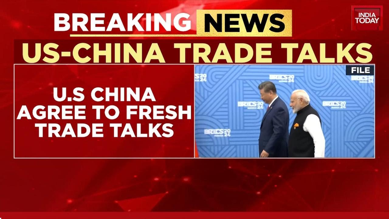 Trade War Reignites: US-China Rush For Talks As Trump's Tariff Threat Looms | India Today News