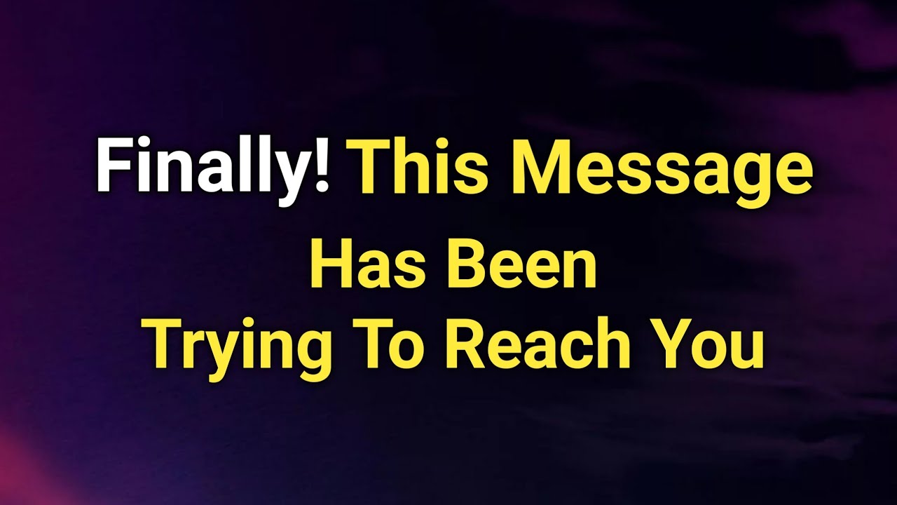 This message has been trying to reach you💫 Universe message💌 #loa #believe Law Of Attraction
