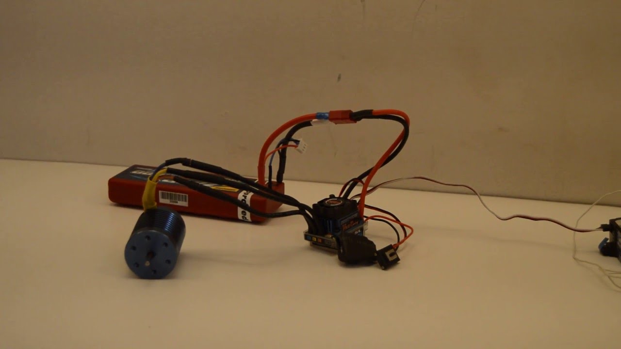 Hobbypower Brushless ESC and 10T Motor Test