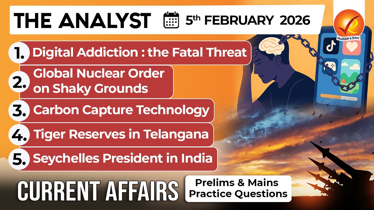 Current Affairs Today 5 February 2026 I UPSC Daily Current Affairs I The Hindu Analysis IThe Analyst