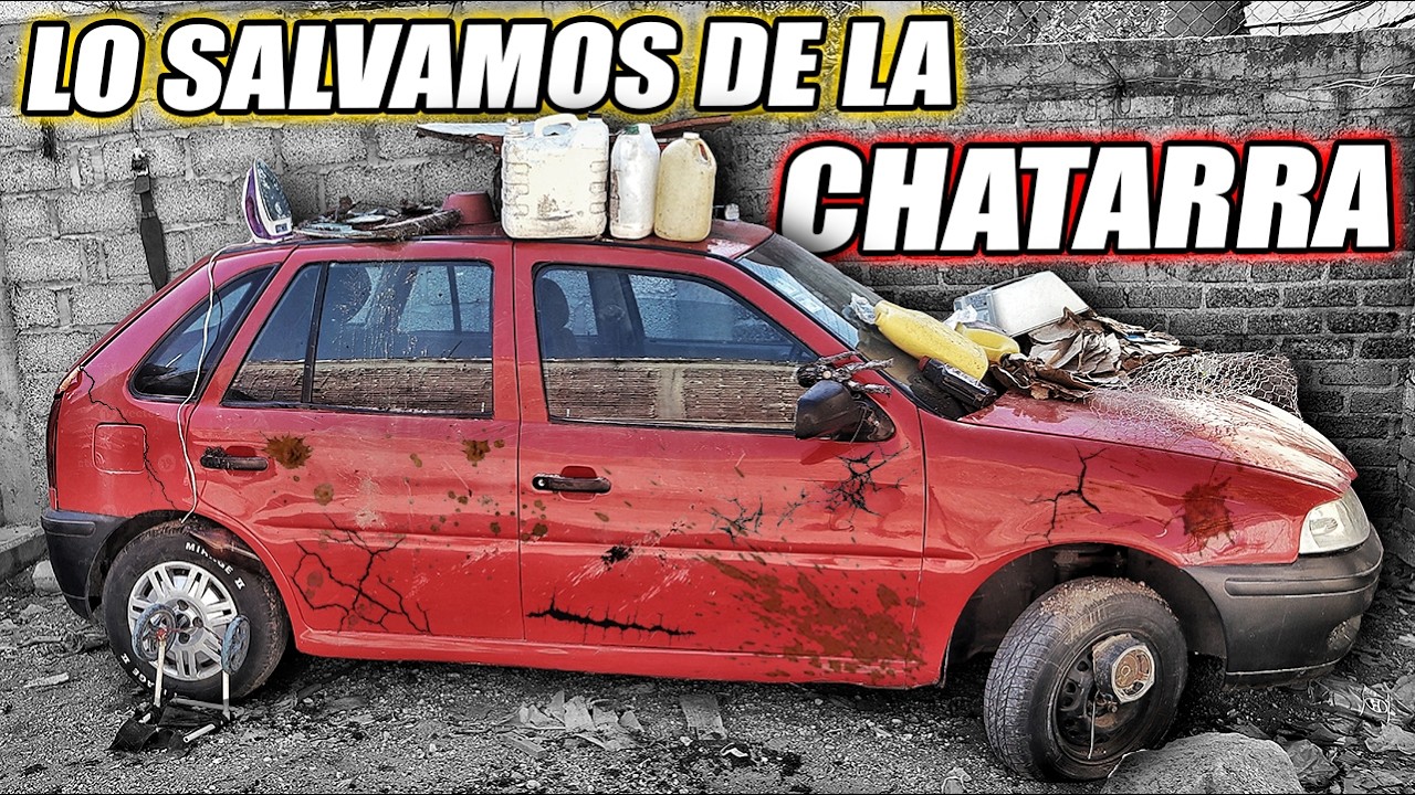 😰ME COMPRO UN COCHE DESTROZADO💥 Y LO DEJO COMO NUEVO😎