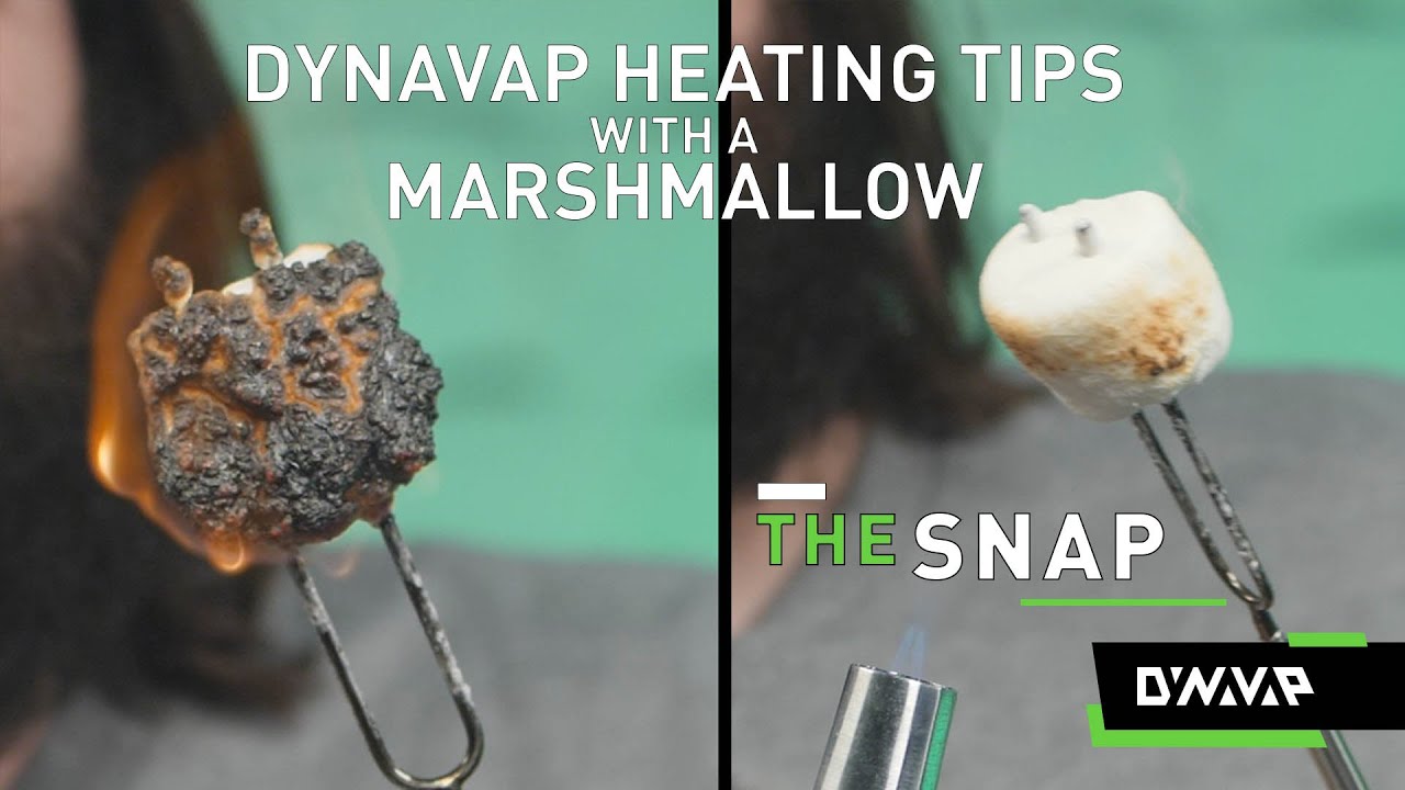 DynaVap Heating Tips using a marshmallow | The Snap