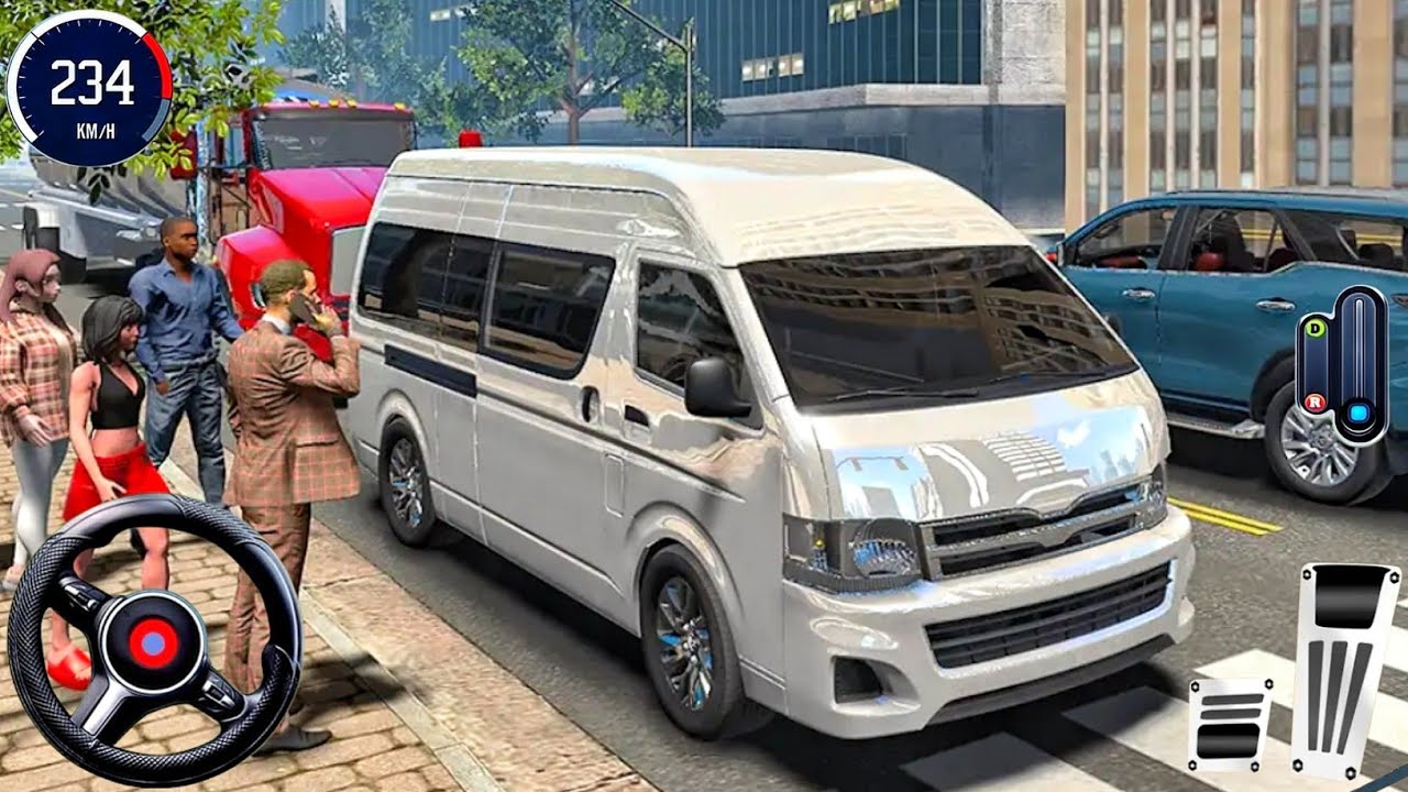 Bus Driving Game 3D - Offroad Van Bus Station Simulator - Bus Game Android Gameplay