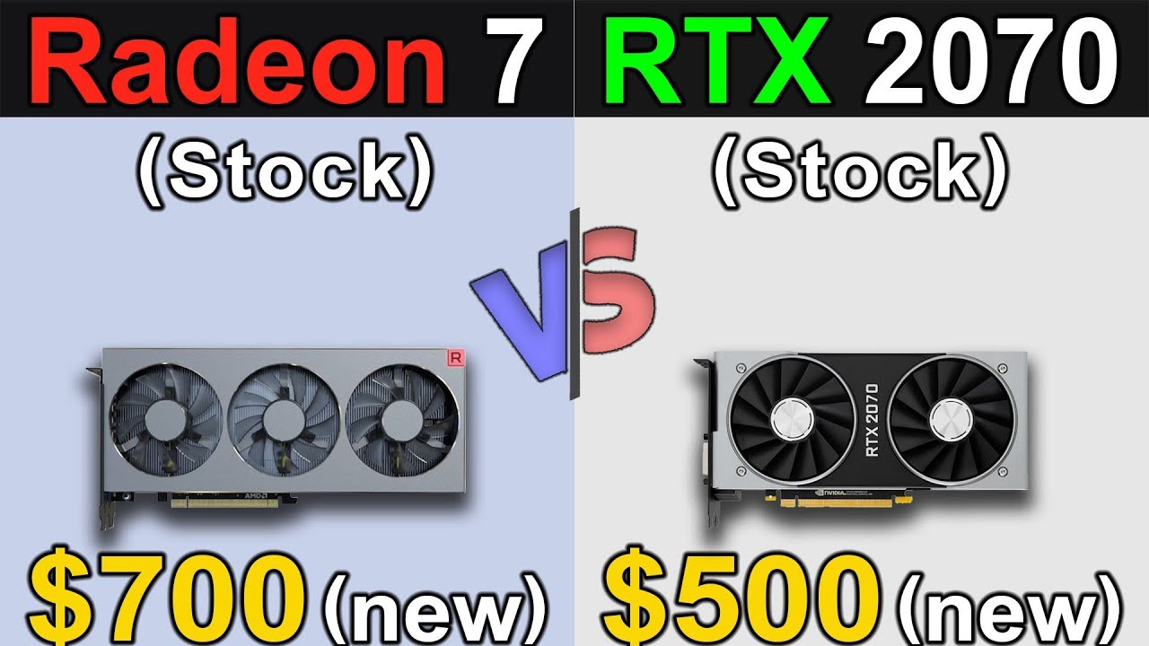 Radeon 7 Vs. RTX 2070 | 1440p and 2160p | New Games Benchmarks