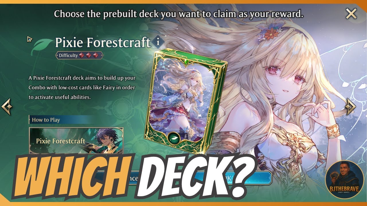 Какую БЕСПЛАТНУЮ стартовую колоду выбрать? (Shadowverse: Worlds Beyond)
