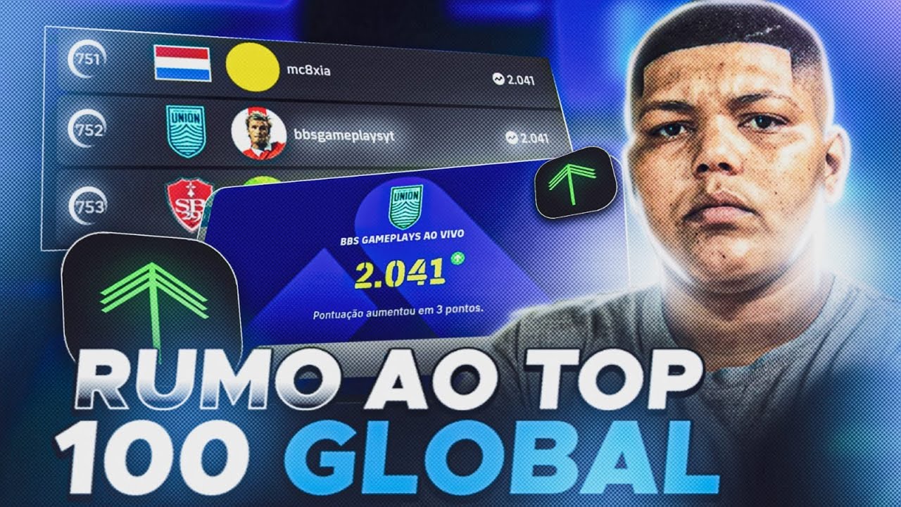 BBS AO VIVO NO eFootball™ 2025 🔥| RANKING E X1 #efootball2025mobile