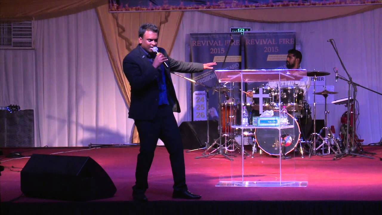 Revival Fire 2015 Day 1 - Live Qatar with Eva  Gersson Edinbarro, Word of God Church. Doha Qatar