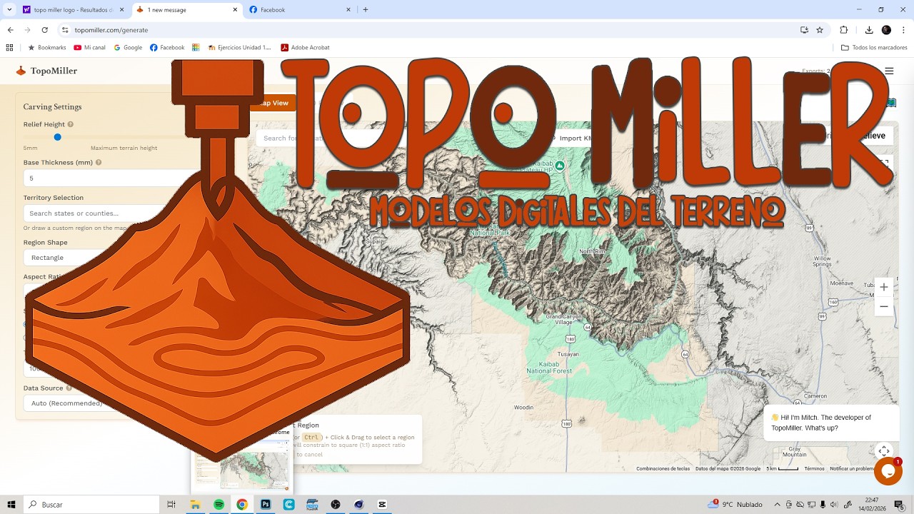 Analizando Topo Miller - Modelos del terreno Fácil y gratis