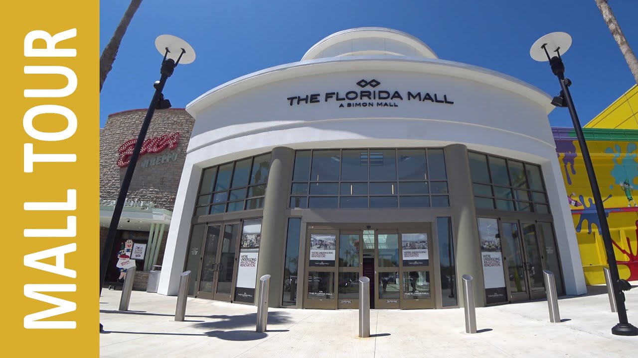 Экскурсия по торговому центру Florida Mall в формате 4K