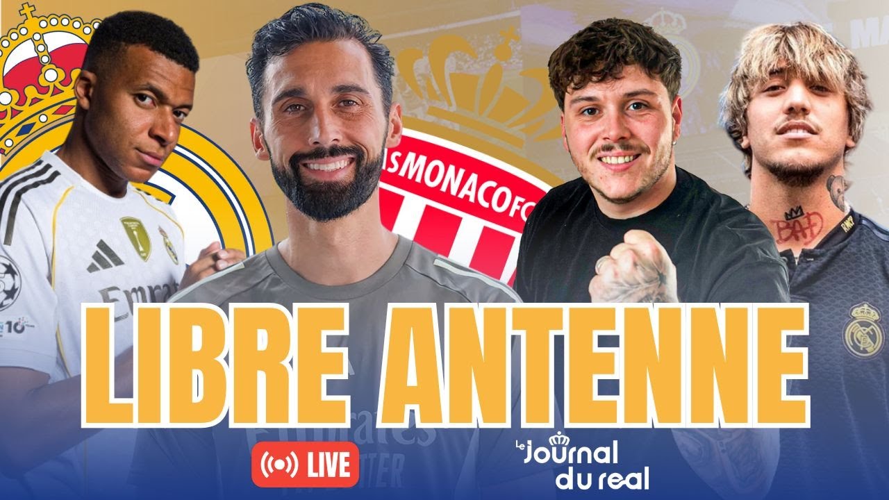 🔴 LIVE LIBRE ANTENNE | MBAPPÉ TIRE-T-IL VINI ET LE REAL MADRID VERS LE HAUT ? ARBELOA LE MAGICIEN ?