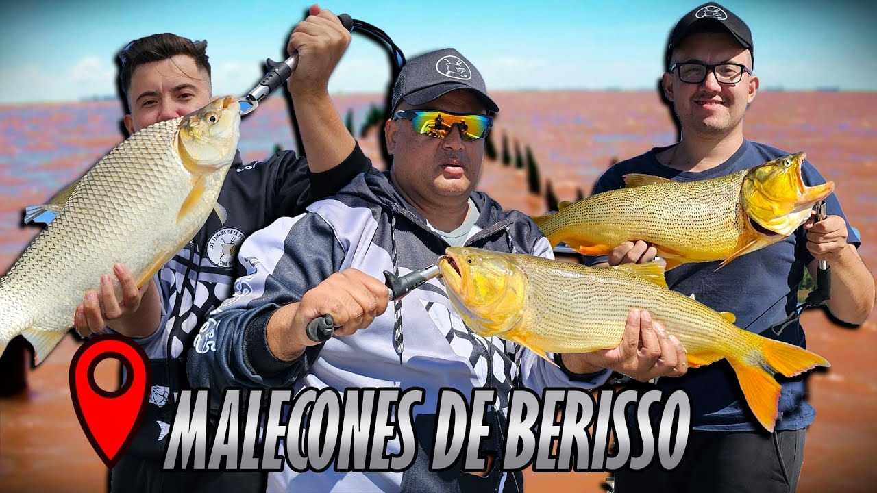 EXCELENTE PESCA en Berisso || Pesca de embarcado || LAP Zona Oeste
