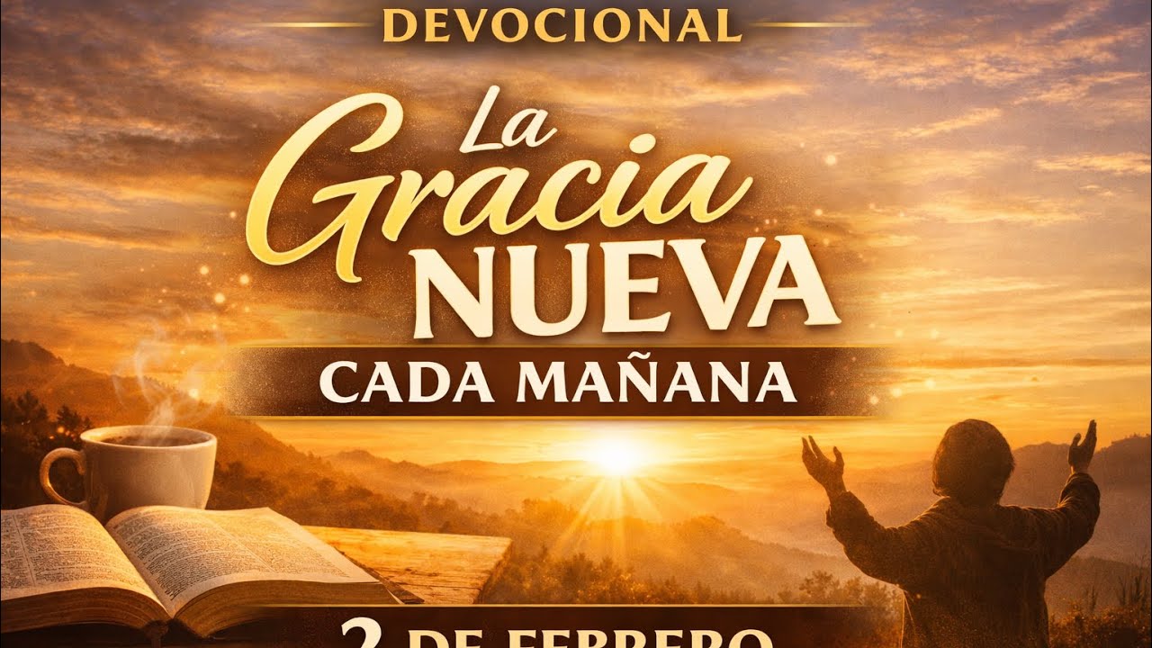 2 de febrero | Devocional de hoy | La gracias nueva cada dia