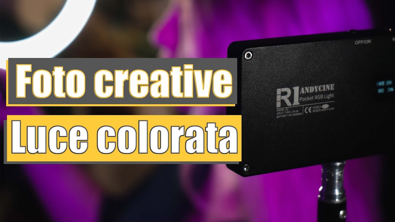 FOTO CREATIVE con LUCE COLORATA | Troppo tech #16