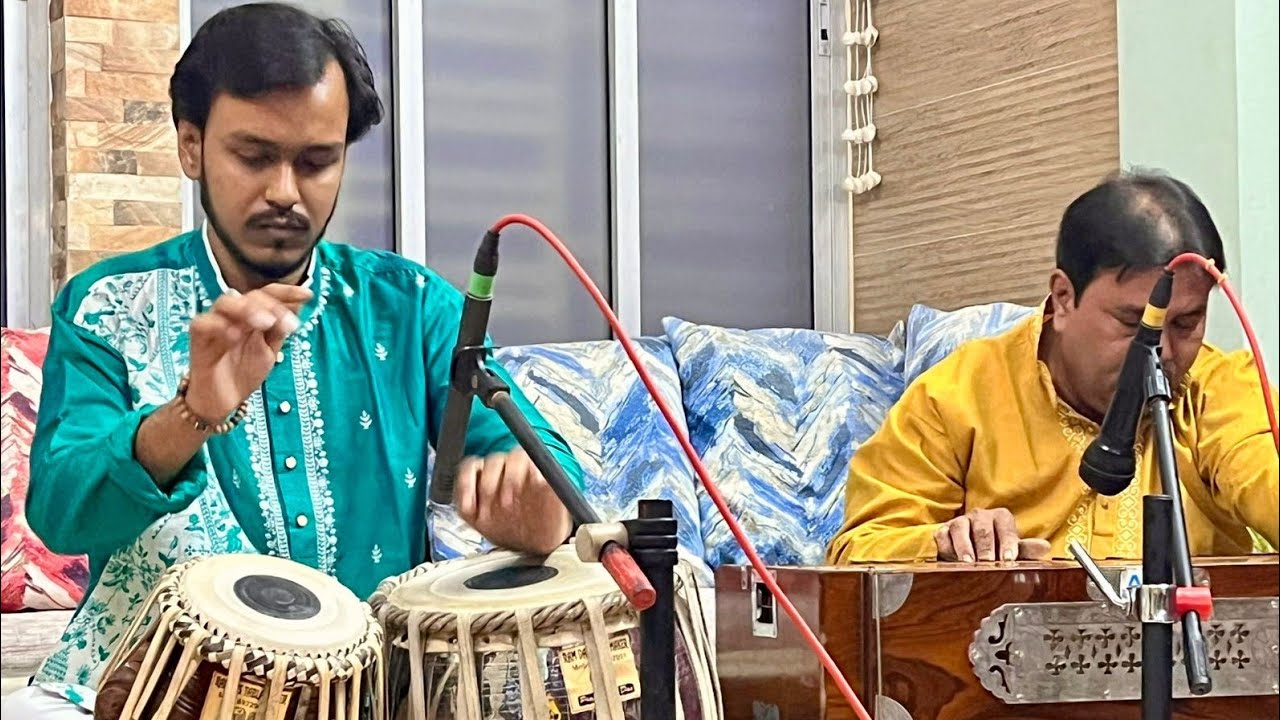 Bodhipriyo Mukherjee || Tabla solo || Teentaal || Harmonium : Shri Sujit Sarkar 