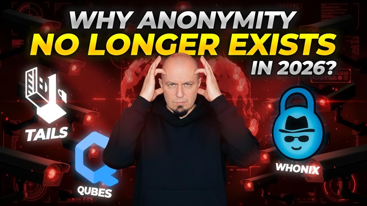 Tails, Whonix & Qubes OS: Why Anonymity No Longer Exists in 2026?