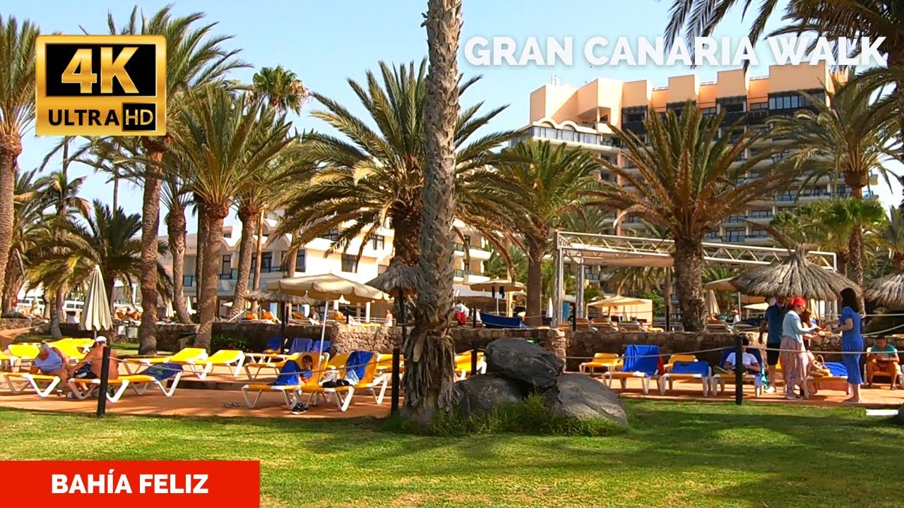 Gran Canaria Bahia Feliz Promenade Maspalomas Spain July 19, 2021 🔴 TUI Blue Orquidea Hotel