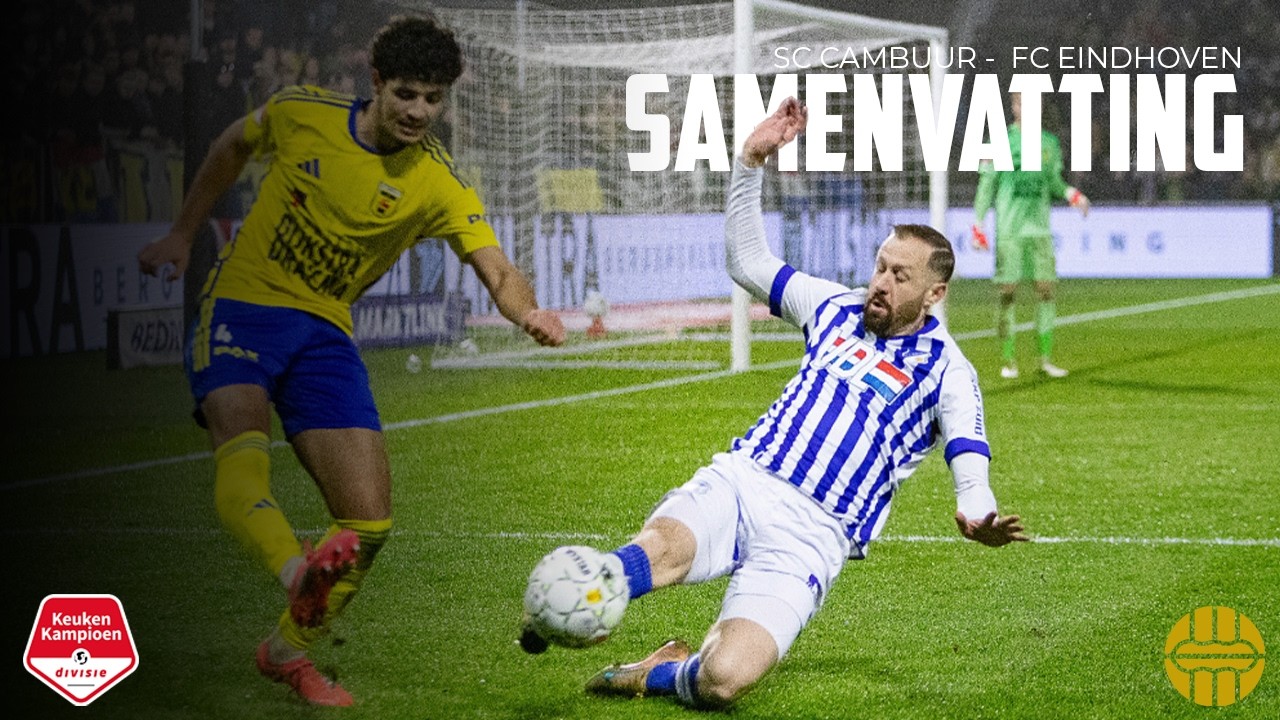 Samenvatting SC Cambuur - FC Eindhoven | 2025/2026