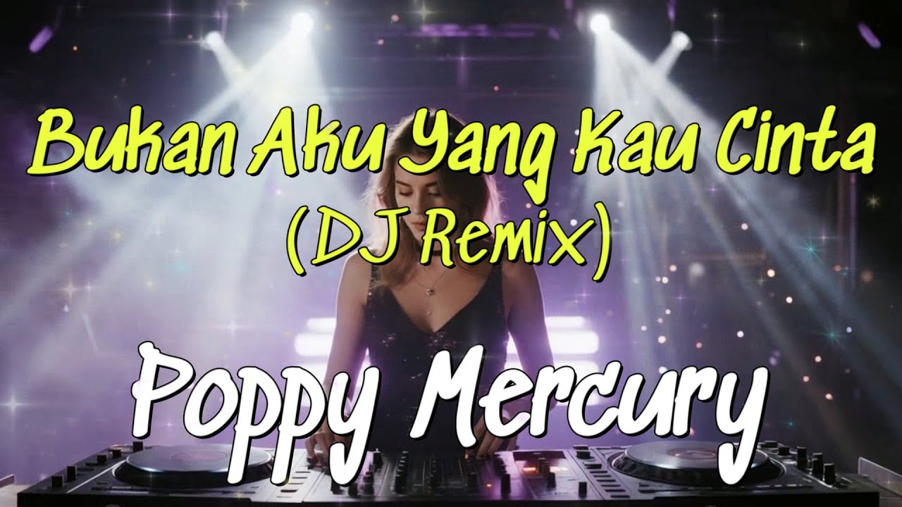 Bukan Aku Yang Kau Cinta (DJ Remix) – Poppy Mercury | AI Cover by HarmoniAI Covers