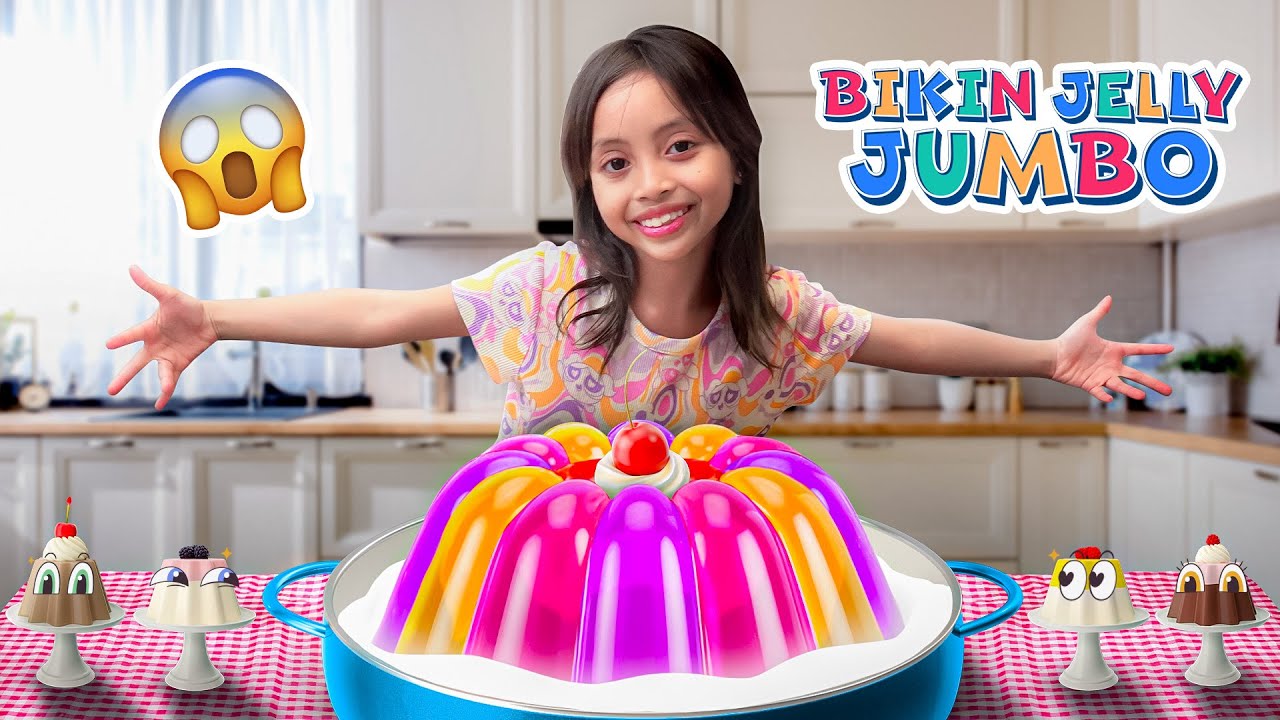LEIKA BIKIN JELLY JUMBO WARNA-WARNI! TAPI TOMPEL GAK DAPET?! 😭💔