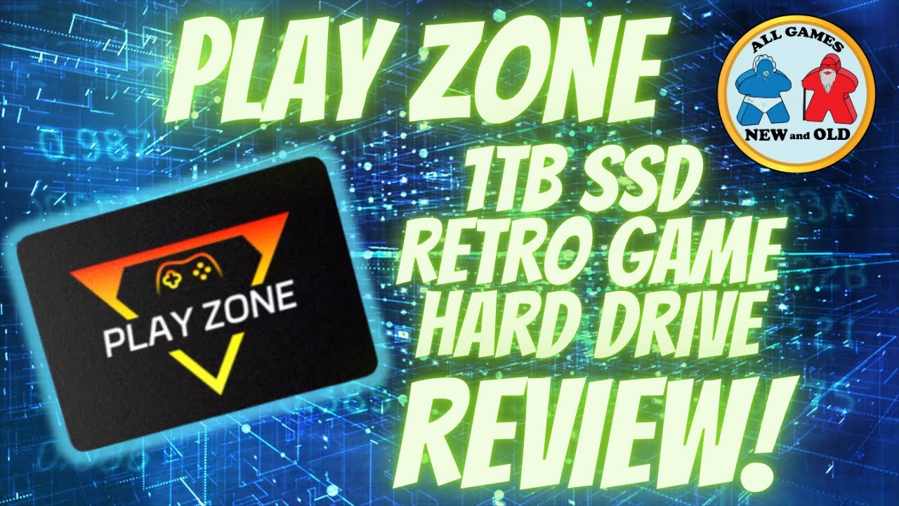 Обзор игрового SSD-диска Play Zone 1 ТБ в стиле ретро
