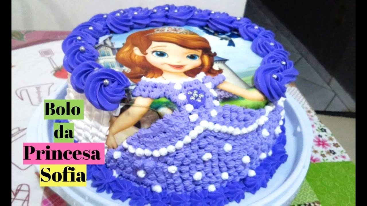 BOLO DA PRINCESA SOFIA