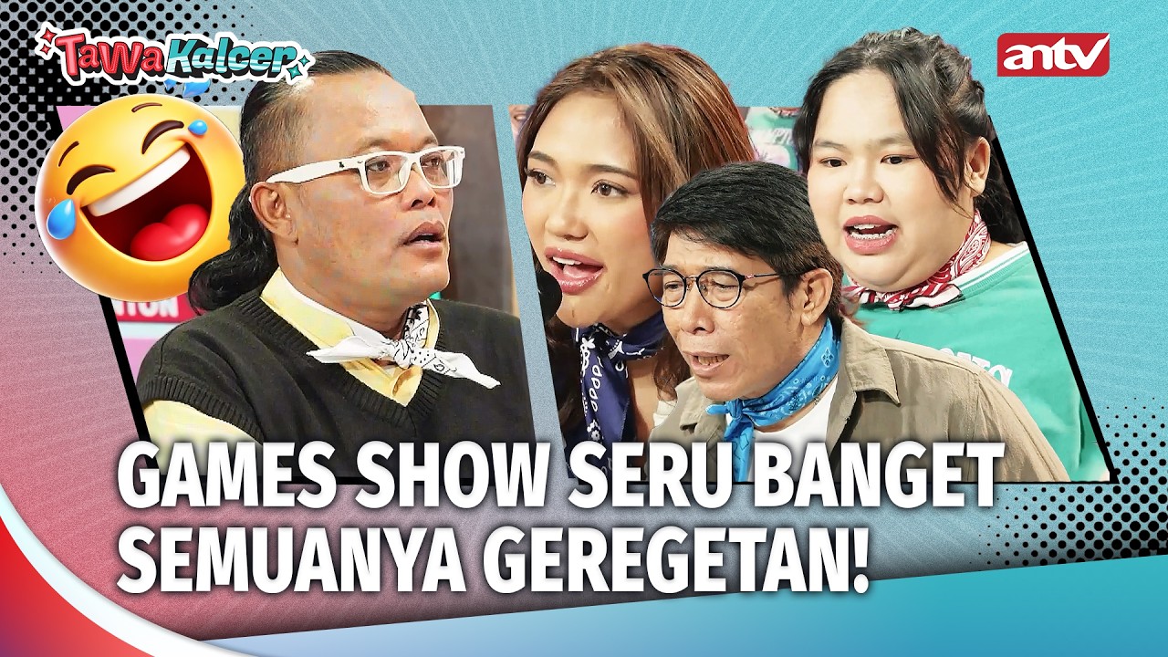 GAME SHOW GANTI HURUF VOKAL! NGAKAK BANGET | Tawa Kalcer Eps 32 (5/5)