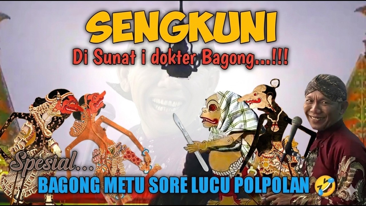 SENGUNI SUNAT WAYANG KULIT KI DALANG SENO NUGROHO #wayanglucu #bagonglucu #bagongndugal