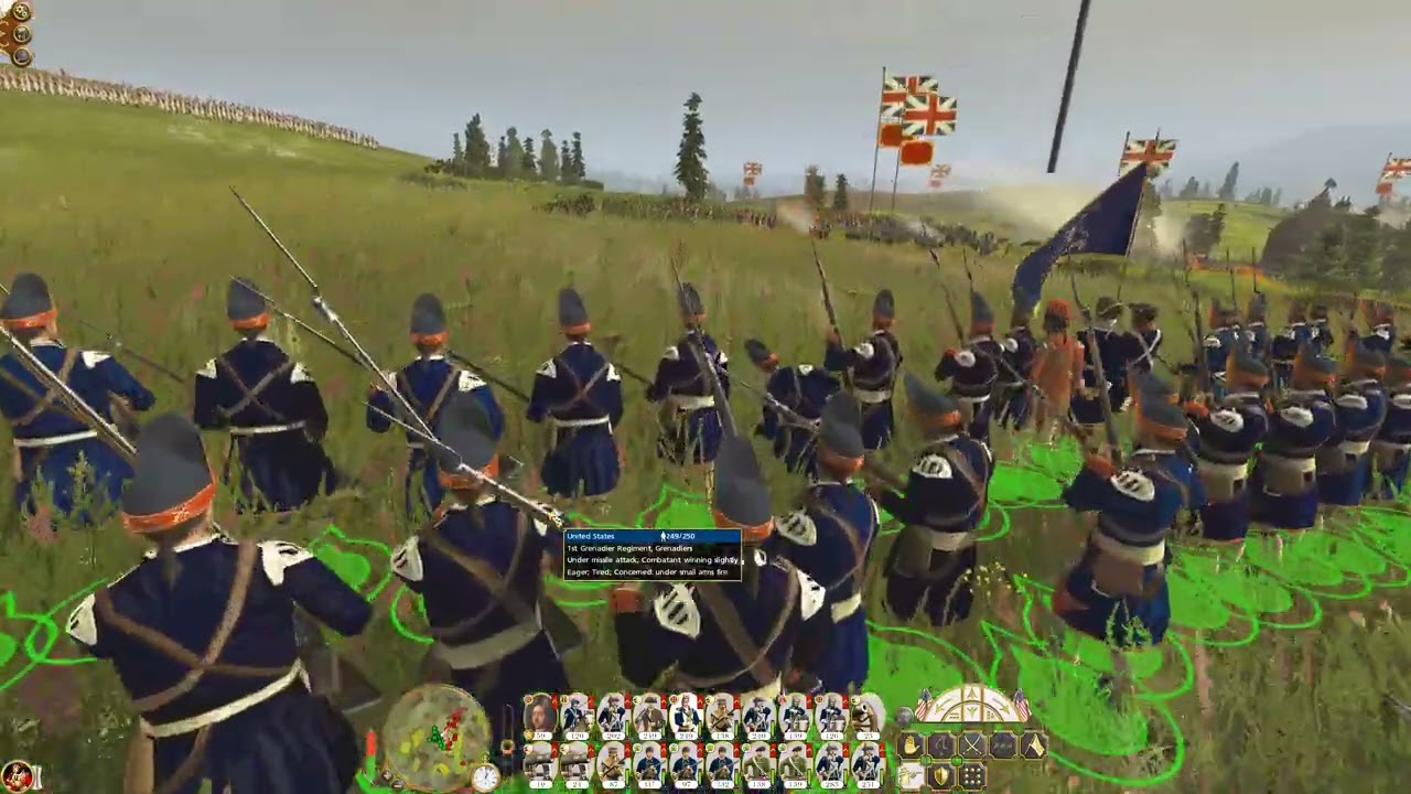 Empire Darthmod: USA 5000 vs Britain 7000 insane pitched battle