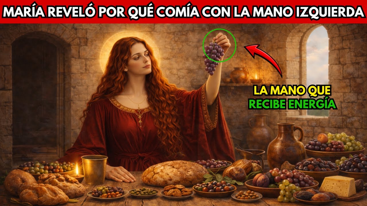 María REVELÓ a Los Elegidos Por Qué COMÍA Con MANO IZQUIERDA: 3 RAZONES que Multiplican la BENDICIÓN