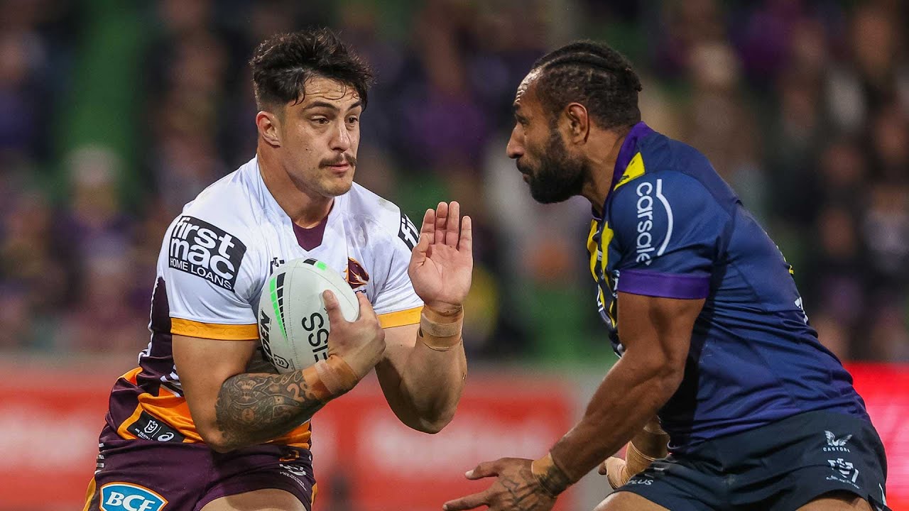 NRL Highlights | Kotoni Staggs v Justin Olam | Centres to go battle | NRL 2022