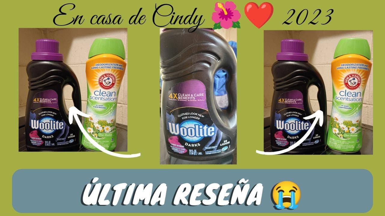 Usando por primera vez Woolite para ropa negra #rese&ntilde;a #woolite #viral #rutinadelavado#encasadecindy