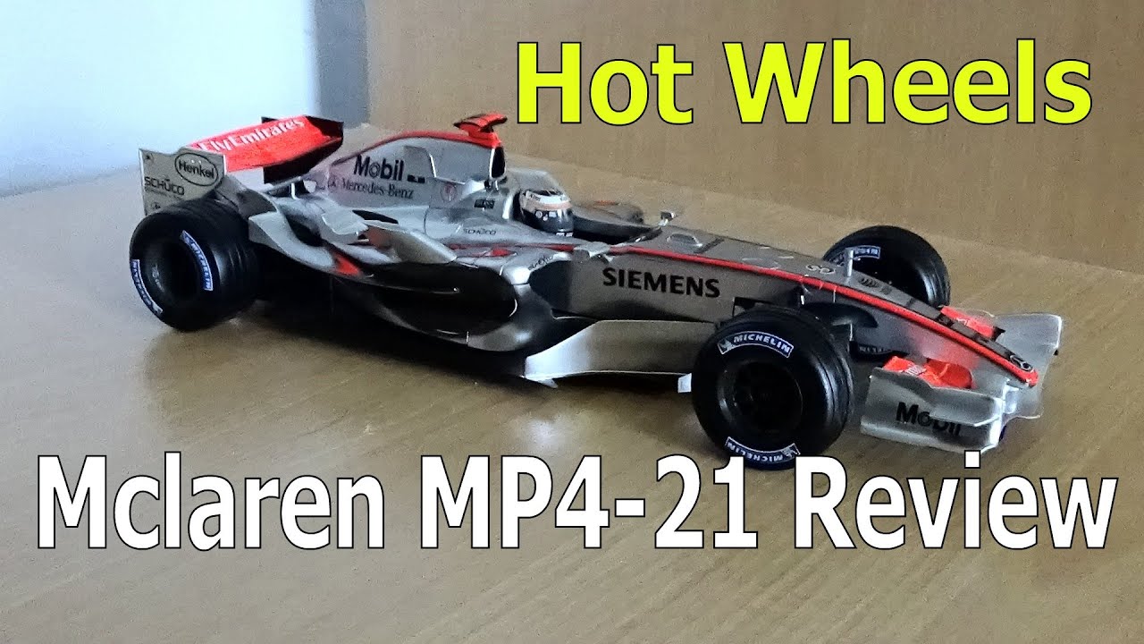 Hot Wheels Review,  Mclaren Mercedes MP4-21  1/18 (2006)