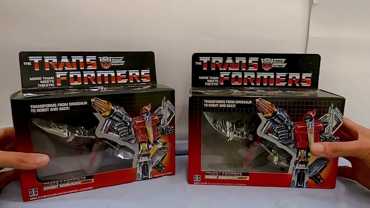 Transformers G1 Dinobot Swoop knock off review