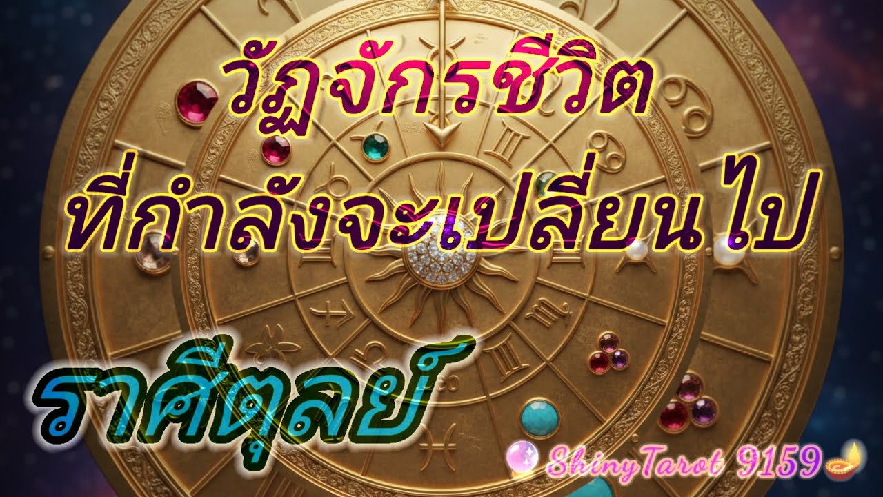 ราศีตุลย์🪬วัฏจักรชีวิตที่กำลังจะเปลี่ยนไป🔮@ShinyTarot9159 🪔