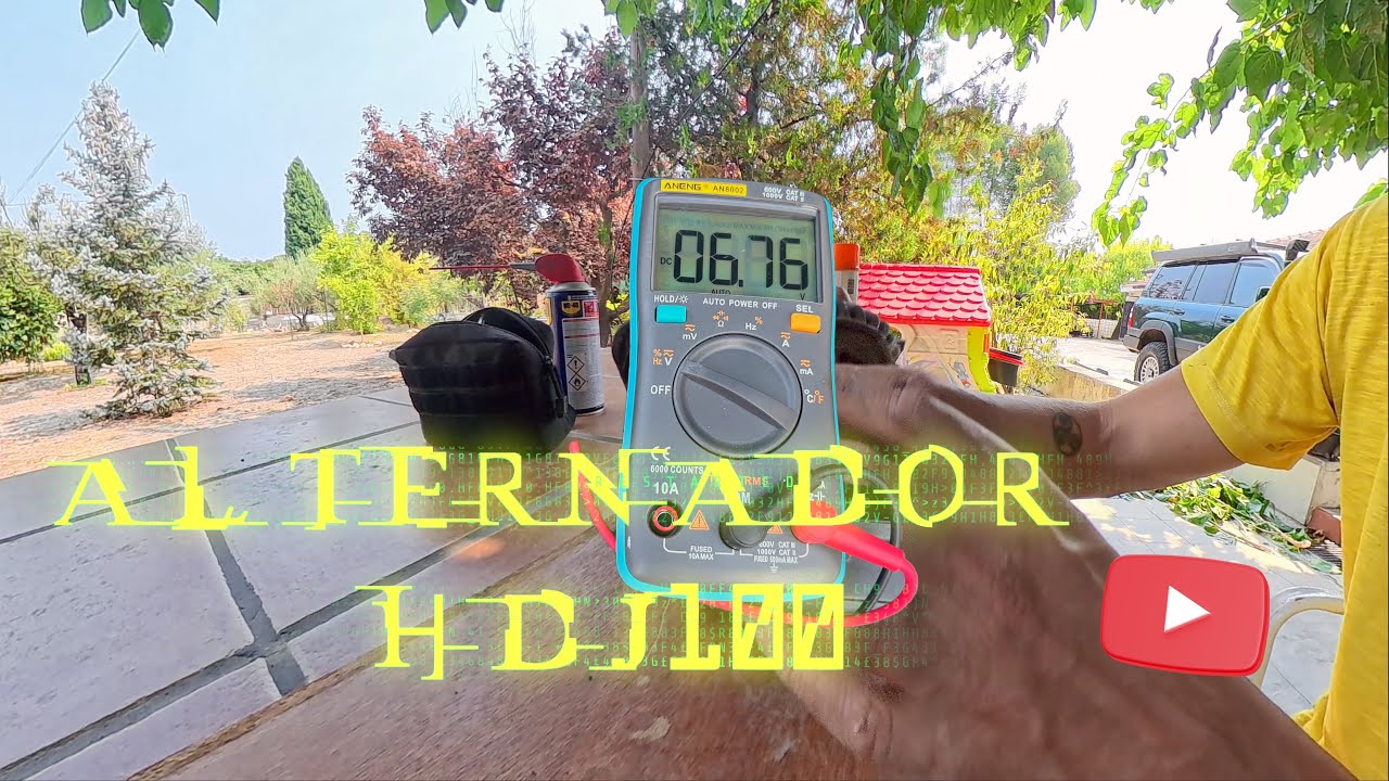 Alternador Land Cruiser HDJ100 - Reparación paso a paso