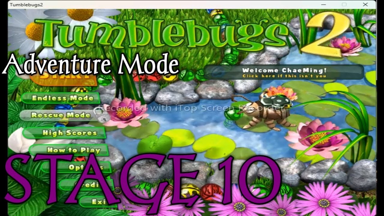 Tumblebugs 2 Episode 10 : Adventure Mode Stage 10 - Round 10-1 to 10-9