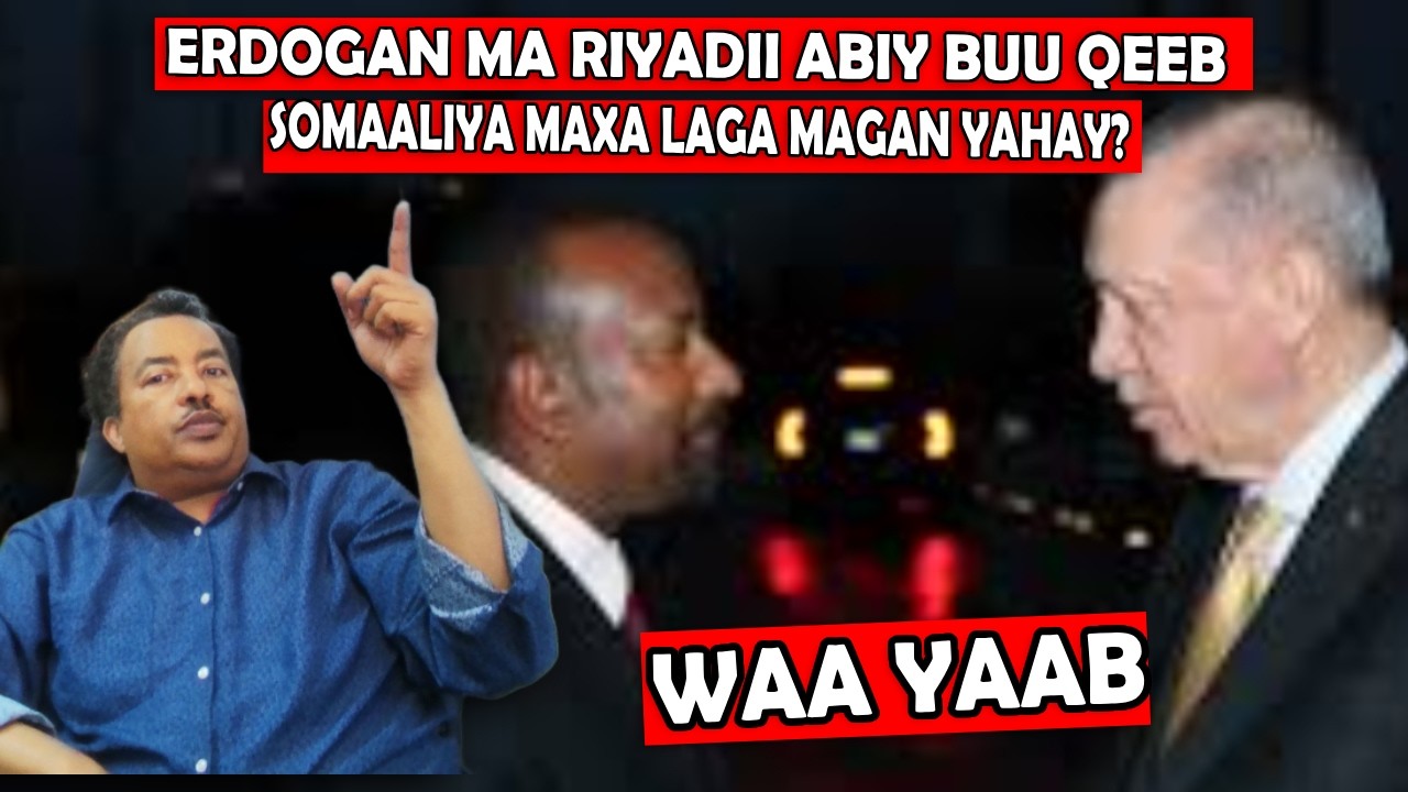 HAYAAY: ERDOGAN IYO ABIY AHMED MA WAXAY ISKU FAHMEEN QORSHE KHATAR KU AH SOMAALIYA?