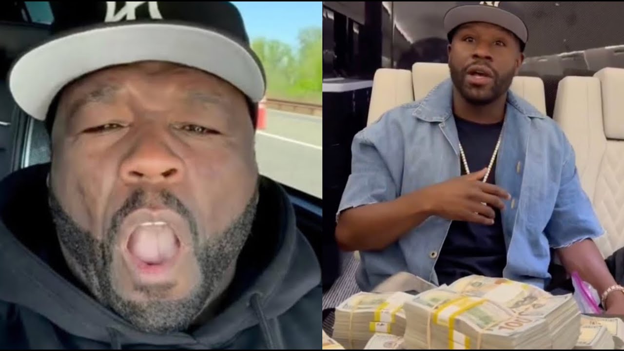 50 Cent RESPONDS To Floyd Mayweather After Showtime CHEATED Him Out $340M Claims He Still Can't Read