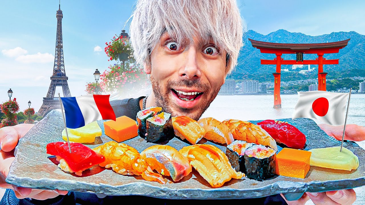 100€ de sushi en FRANCE vs 100€ de sushi au JAPON ! (On est allé jusqu’à Osaka pour vérifier)