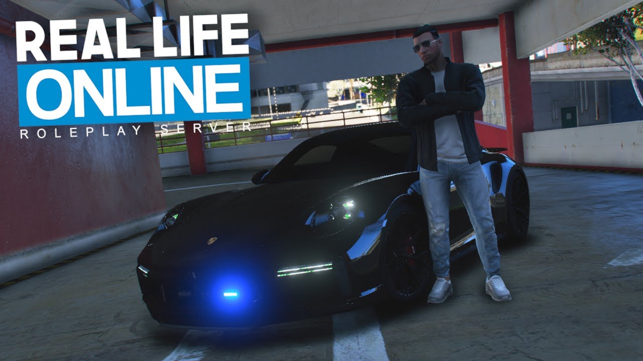 POLIZIST im PORSCHE 911! - Real Life Online