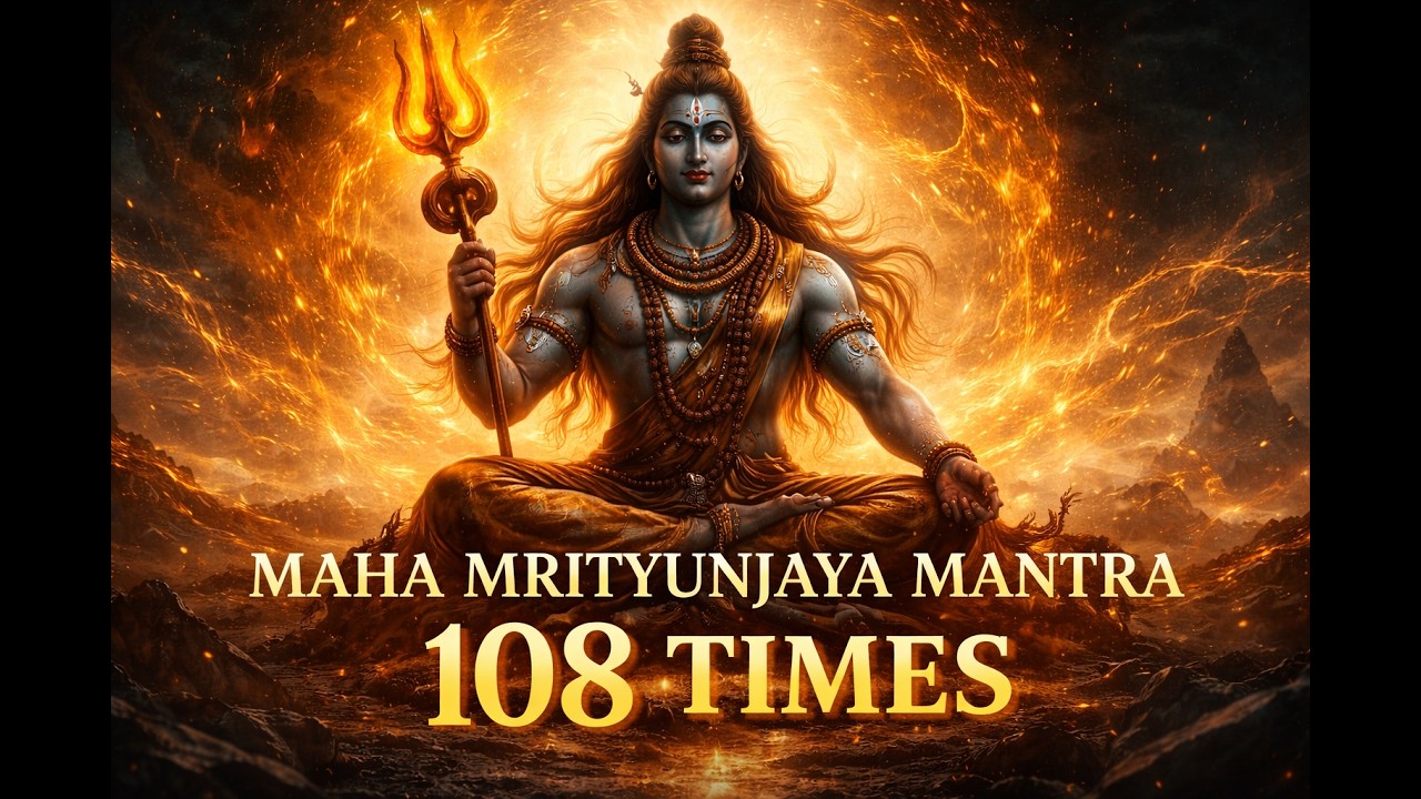 Maha Mrityunjaya Mantra 108 Times | Deep Healing Mantra | Meditation Music